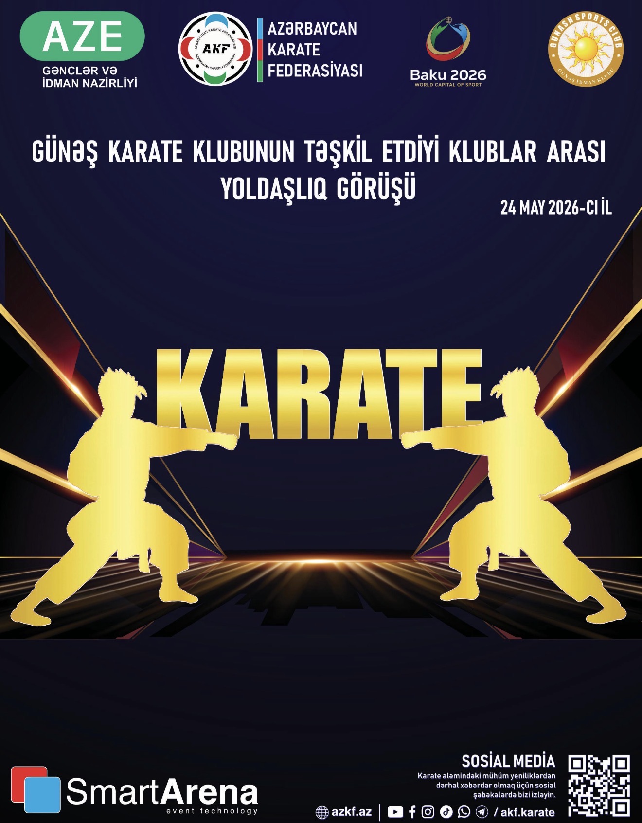 Günəş Karate Klubunun Yoldaşlıq görüşü