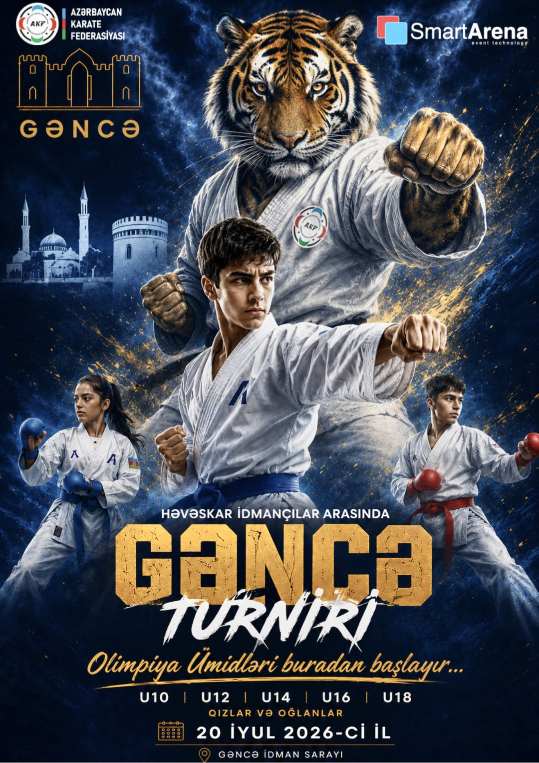 Karate üzrə Gəncə şəhər turniri (həvəskar liqa)